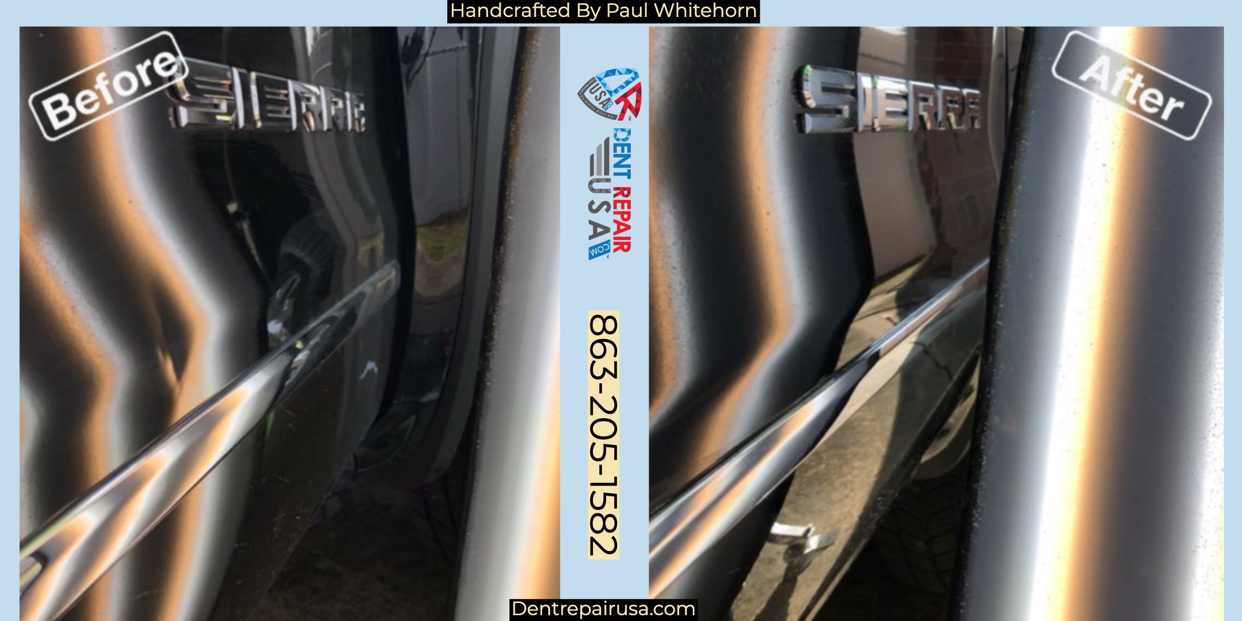  Right Lower Door Small Dent Removal 