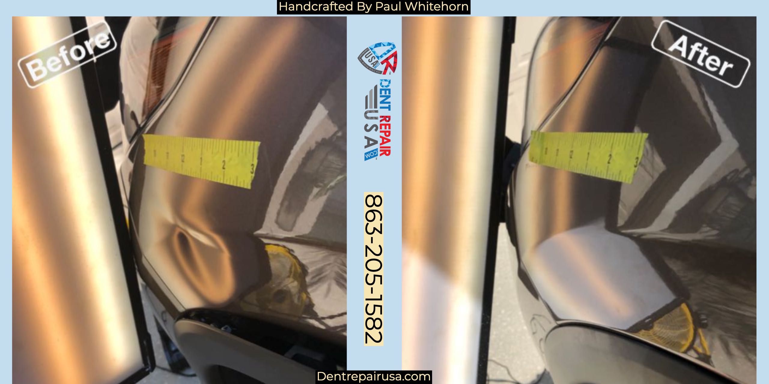  Fender Crush Auto Dent Repair 